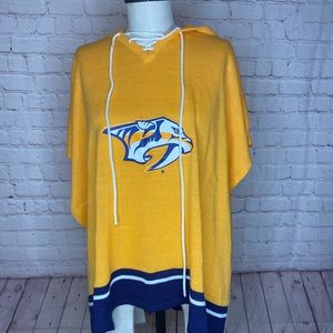 NHL poncho one size